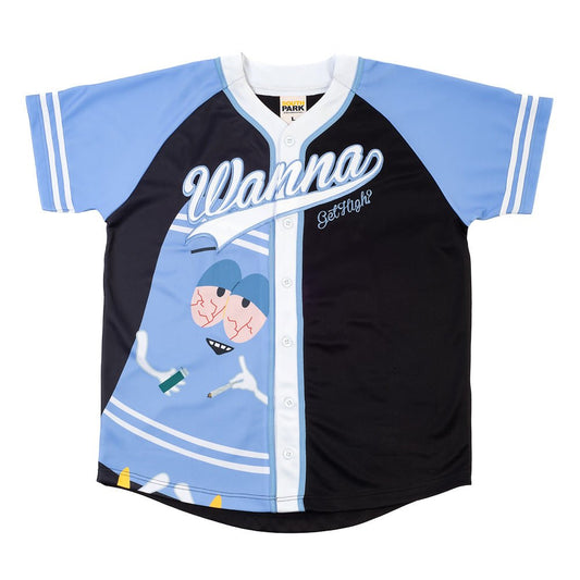 South Park Towelie Wanna Get High? 420 Baseball Jersey