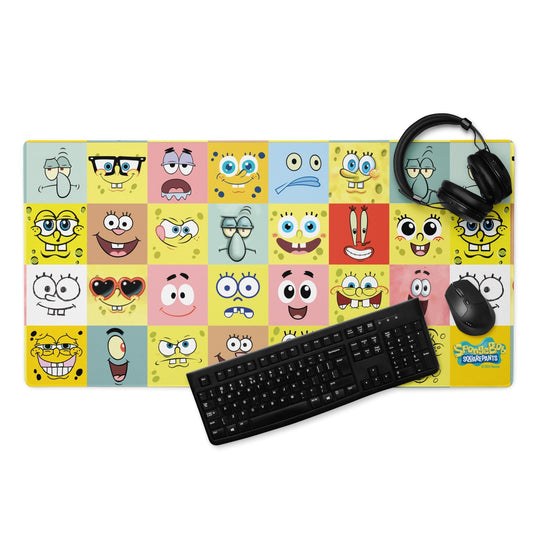 Spongebob Blocks Desk Mat