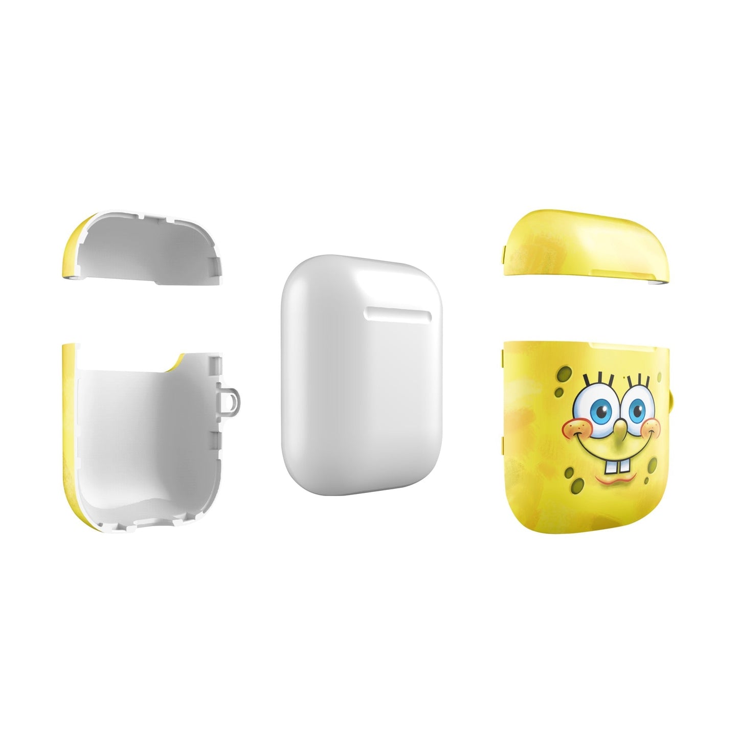 Spongebob Face Earbud Case