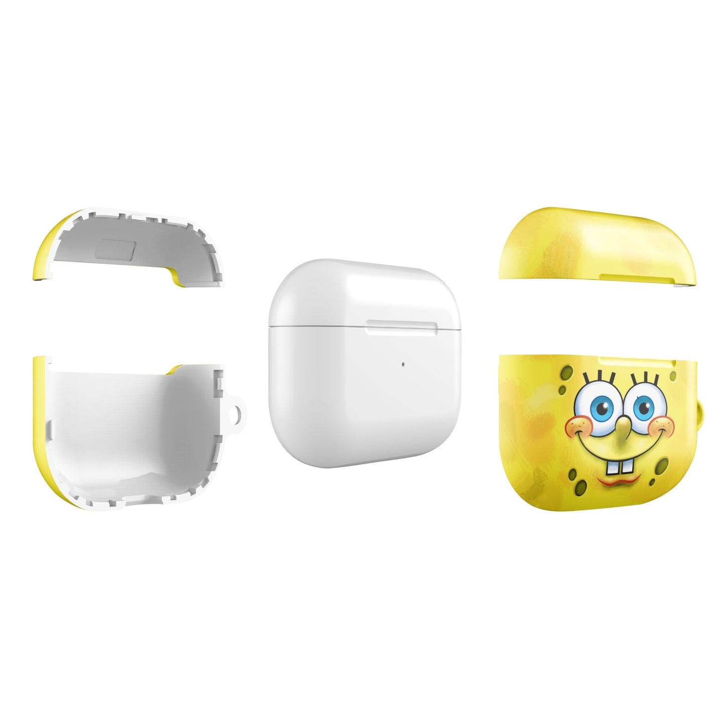 Spongebob Face Earbud Case