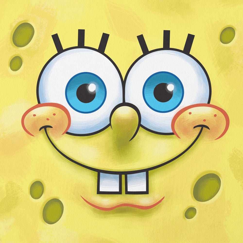 Spongebob Face Laptop Sleeve