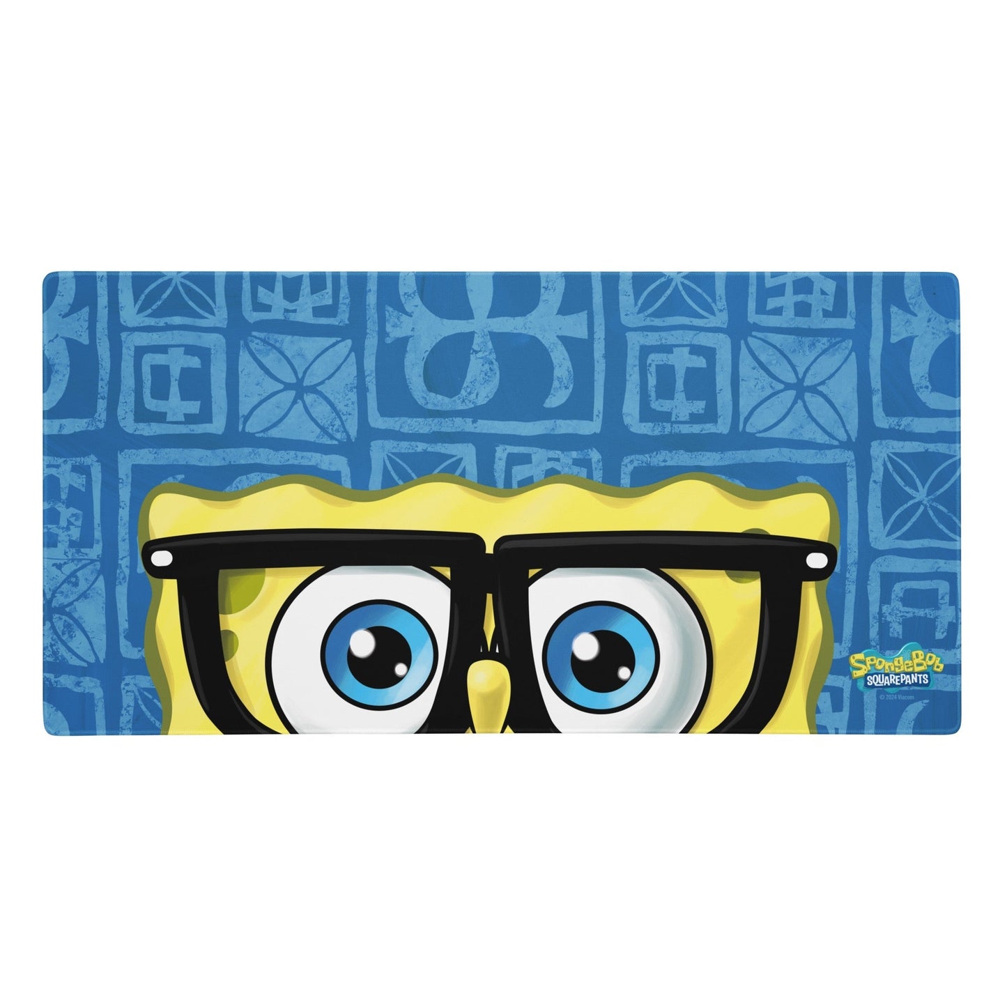 Spongebob Glasses Desk Mat