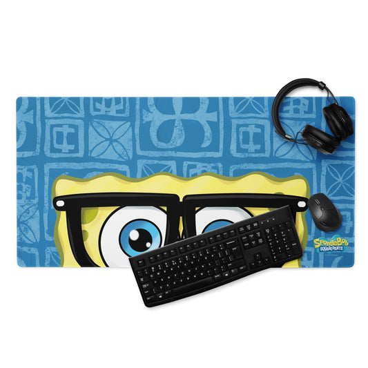 Spongebob Glasses Desk Mat