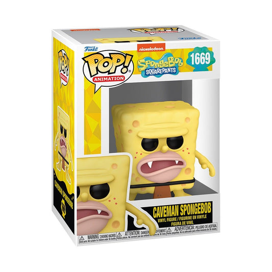 SpongeBob SquarePants 25th Anniversary Caveman SpongeBob Funko Pop! Figure