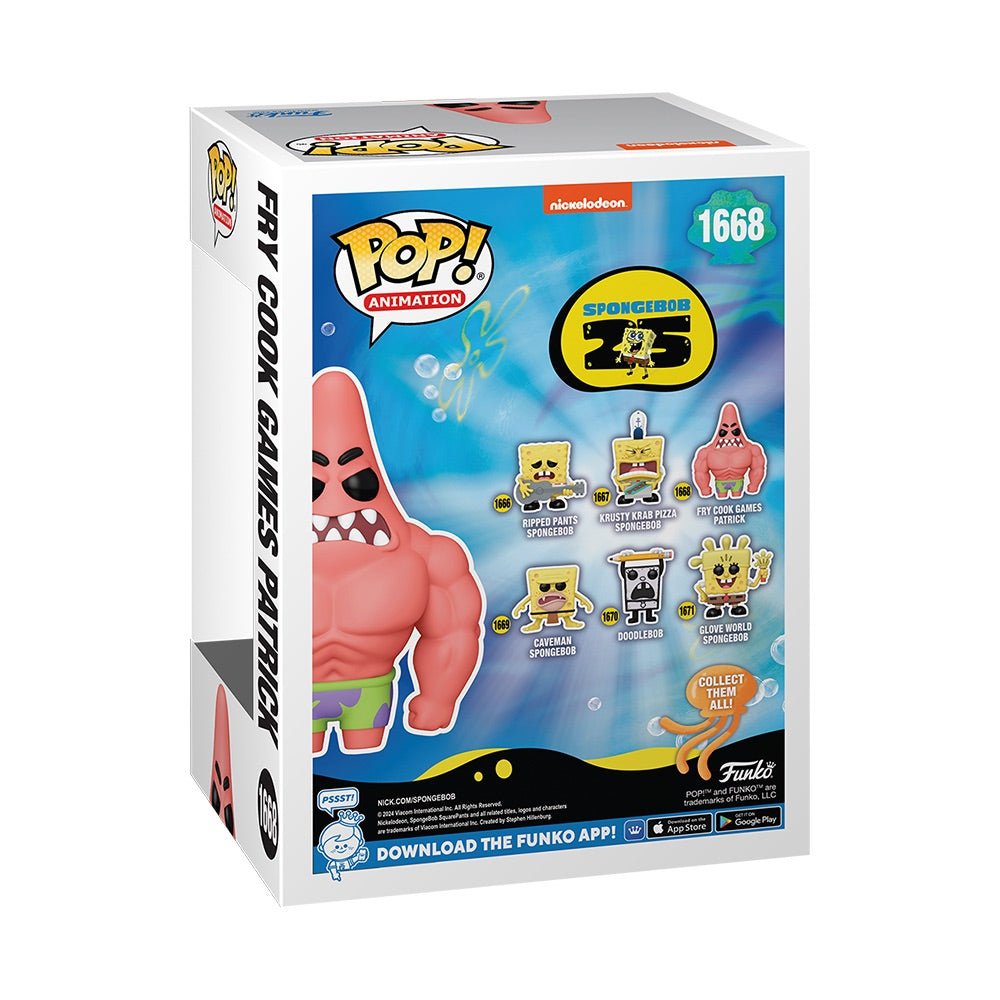 SpongeBob SquarePants 25th Anniversary Patrick with Muscles Funko Pop! Figure