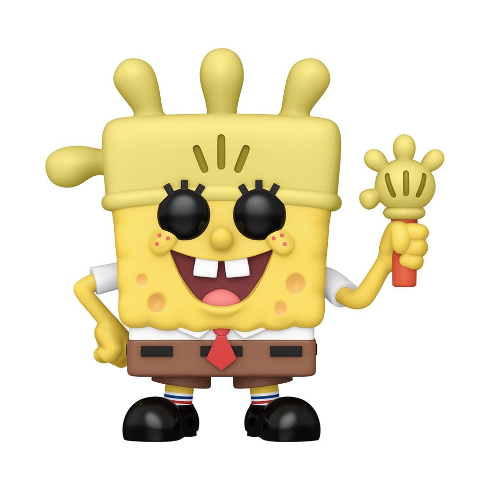 SpongeBob SquarePants 25th Anniversary SpongeBob with Glove Light Funko Pop! Figure