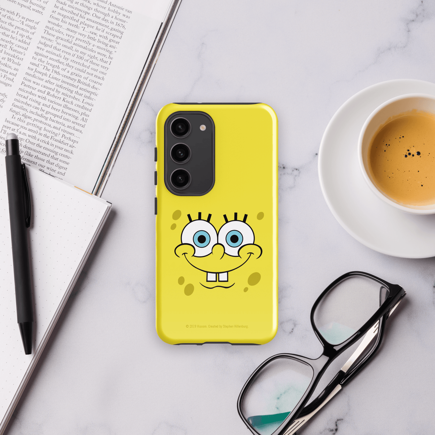 SpongeBob SquarePants Happy Face Tough Phone Case - Samsung