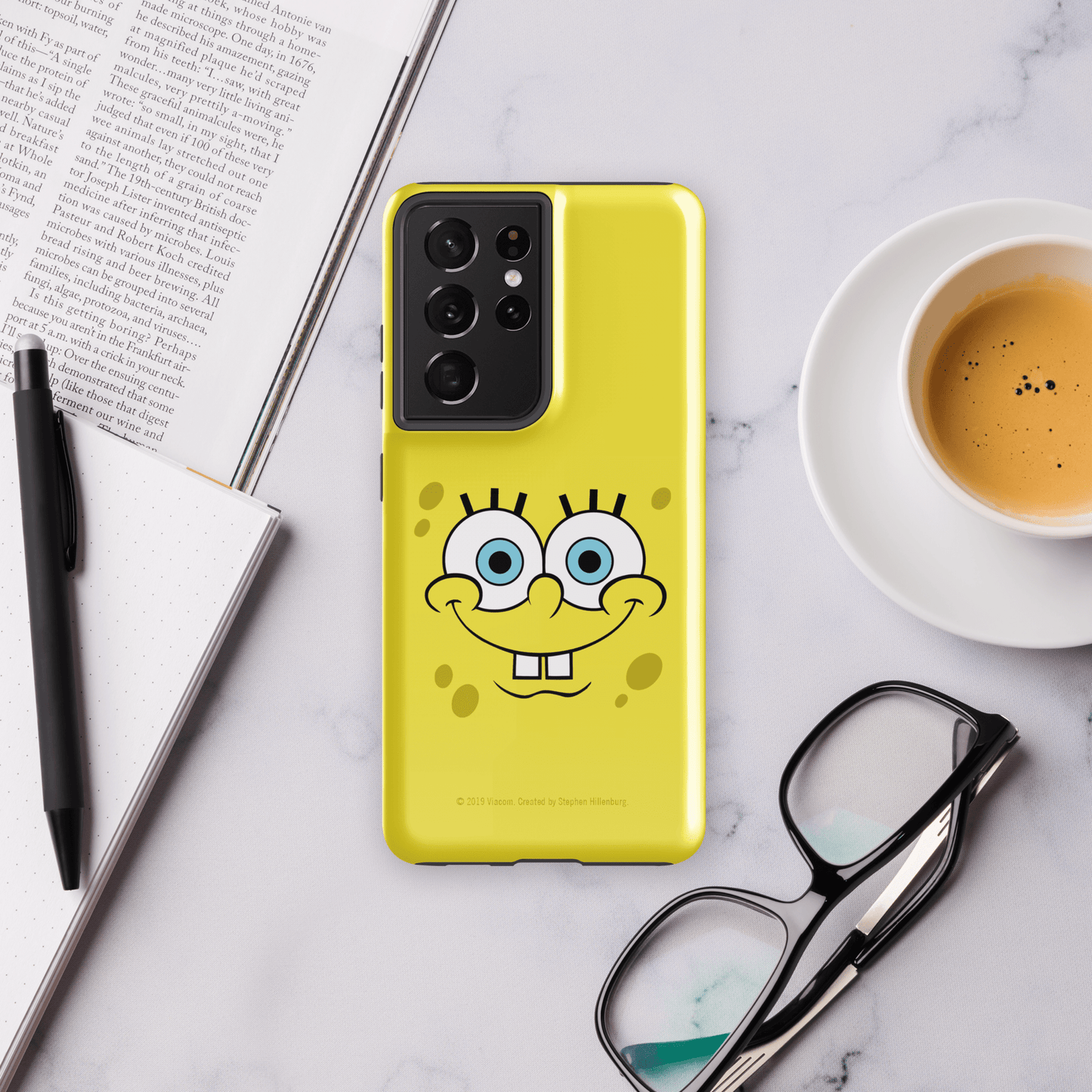 SpongeBob SquarePants Happy Face Tough Phone Case - Samsung