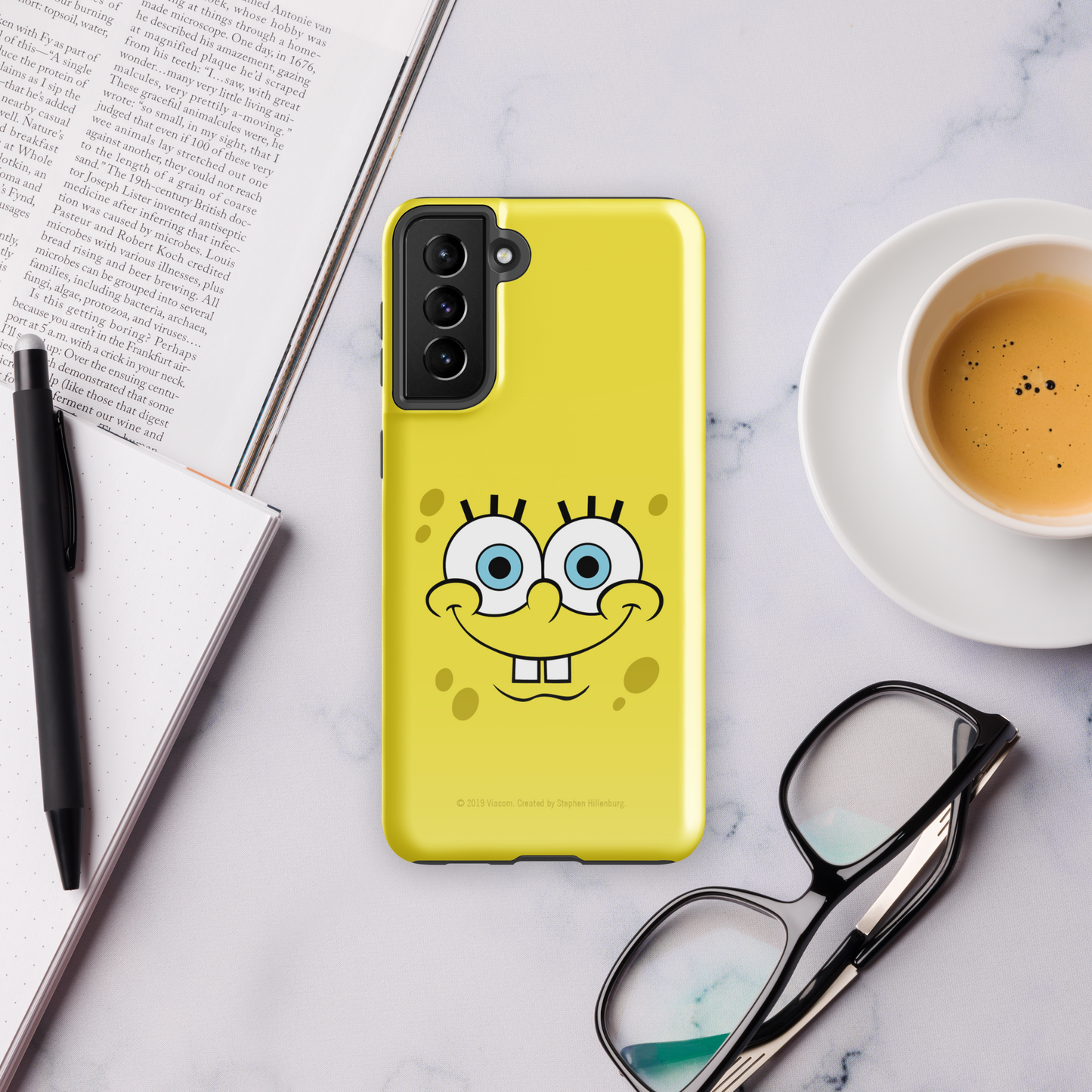 SpongeBob SquarePants Happy Face Tough Phone Case - Samsung