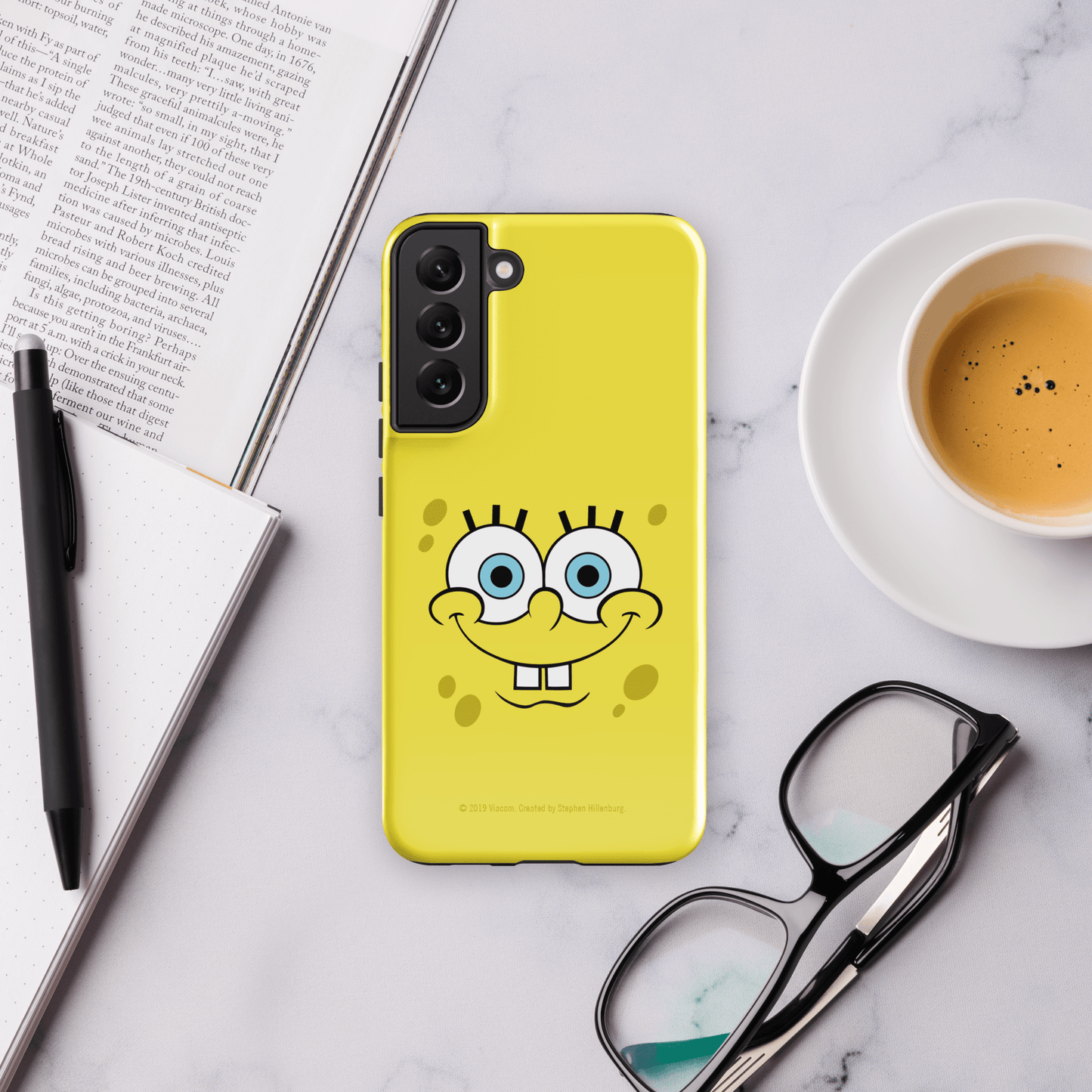 SpongeBob SquarePants Happy Face Tough Phone Case - Samsung