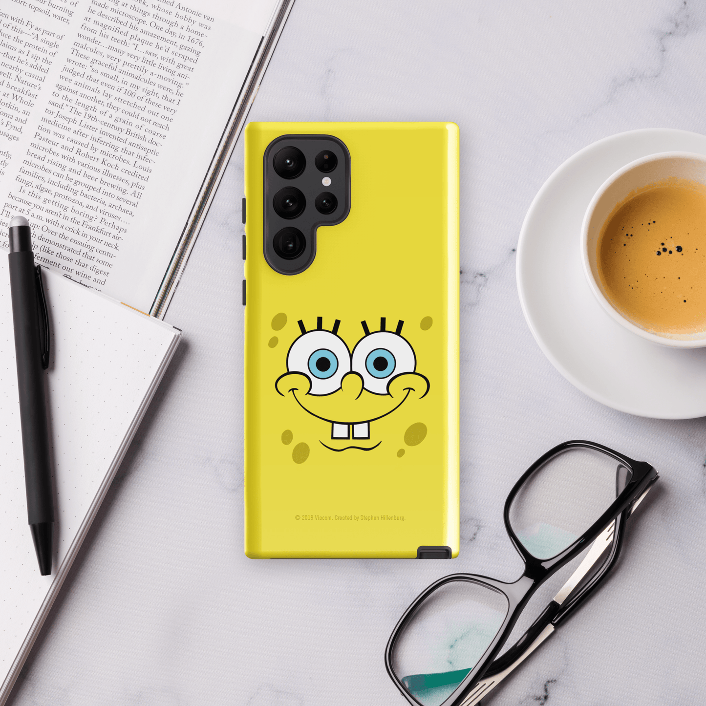 SpongeBob SquarePants Happy Face Tough Phone Case - Samsung