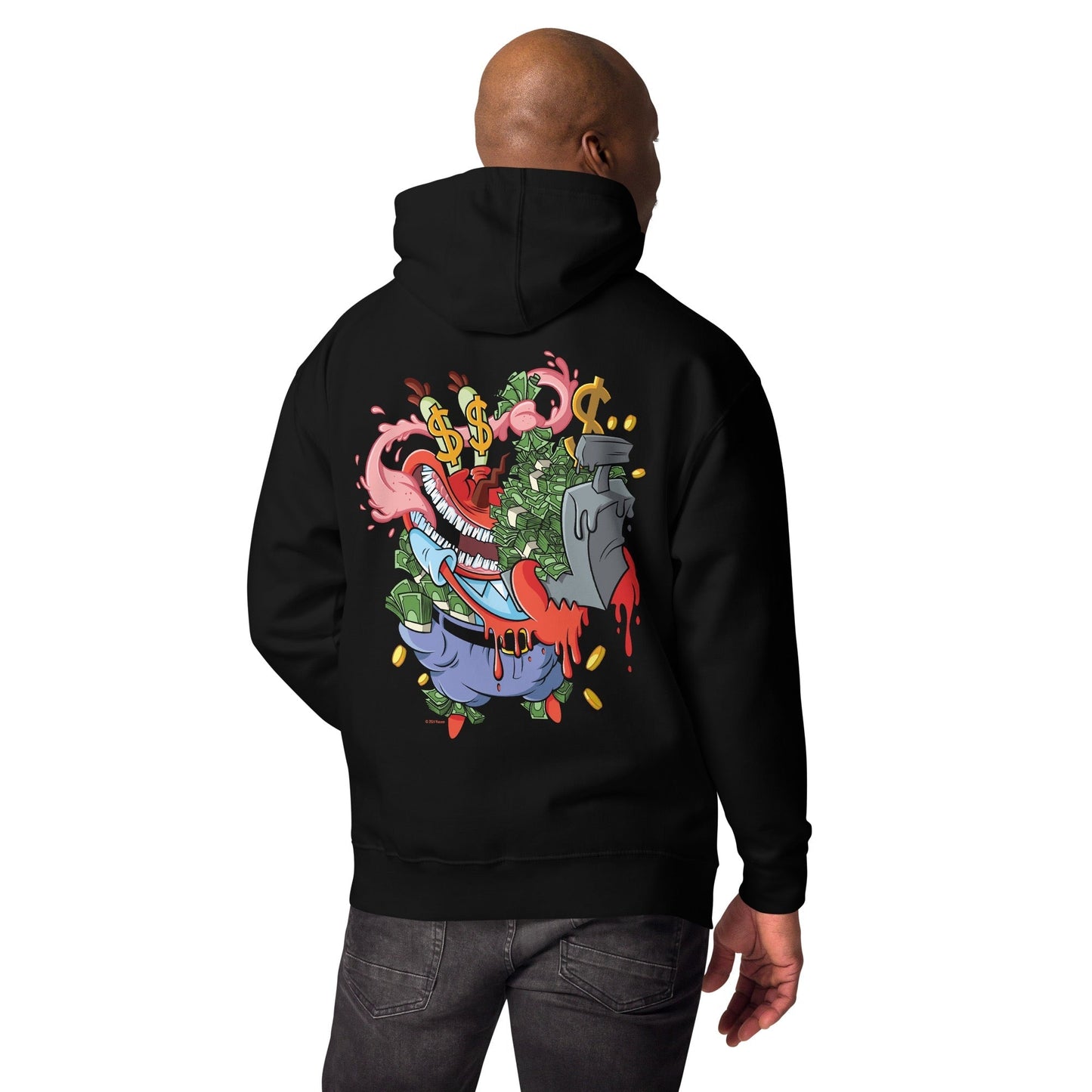 Spongebob Squarepants Mr. Krabs Krusty Pants Adult Hoodie