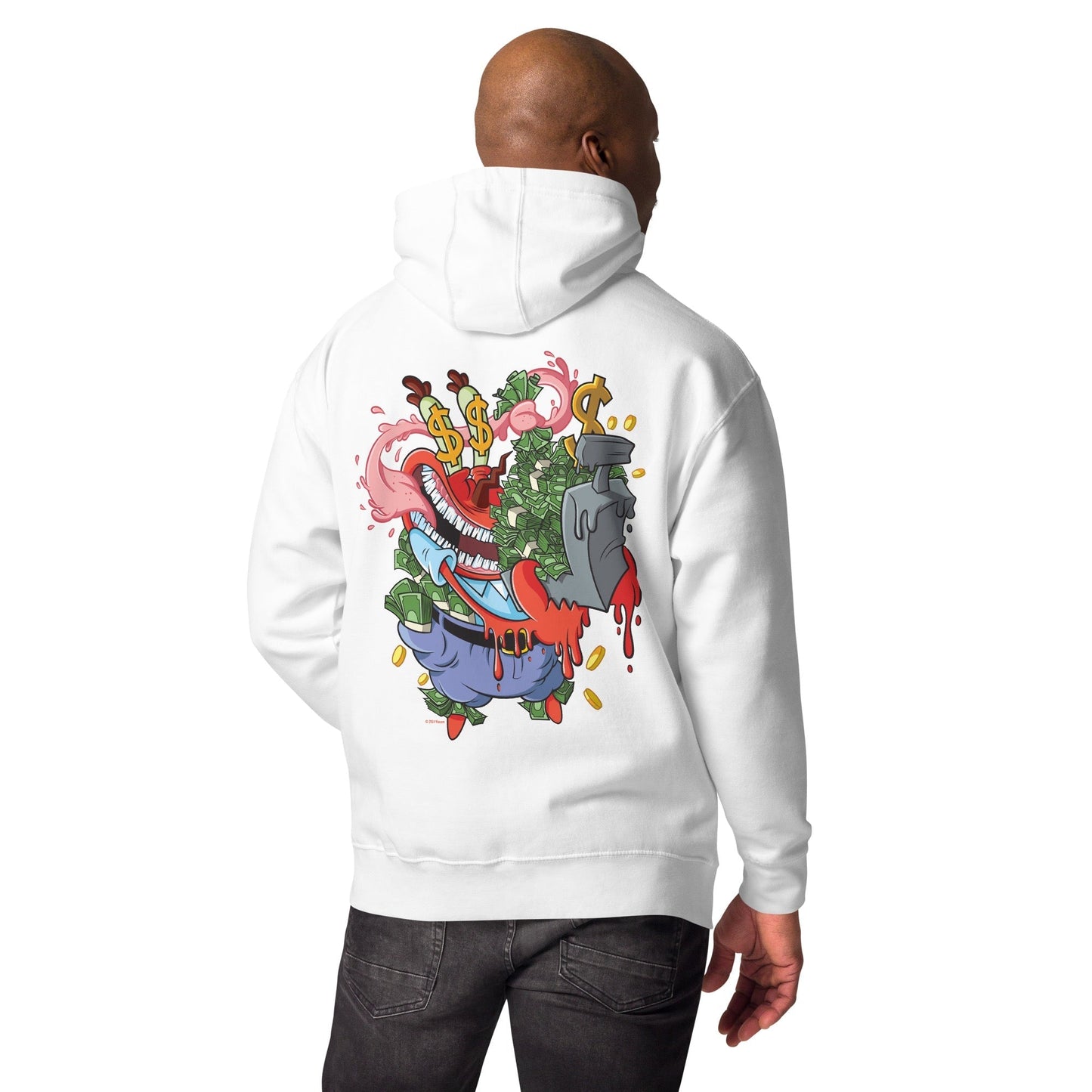 Spongebob Squarepants Mr. Krabs Krusty Pants Adult Hoodie