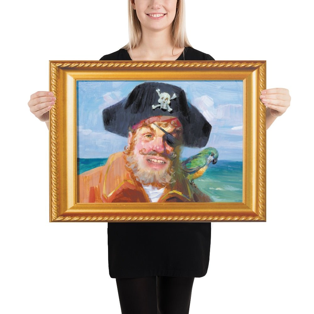 Spongebob Squarepants Painty the Pirate Premium Poster