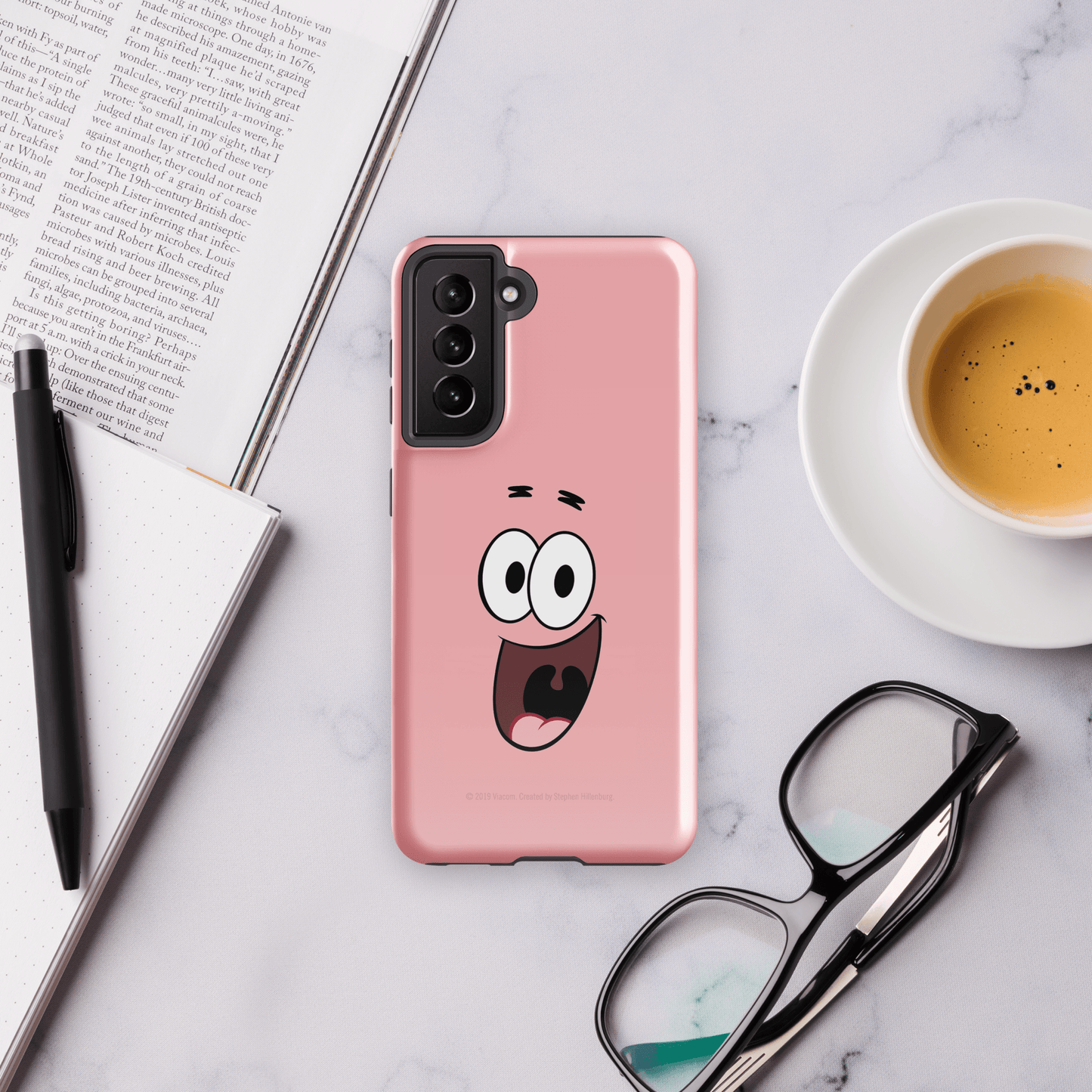 SpongeBob SquarePants Patrick Big Face Tough Phone Case - Samsung