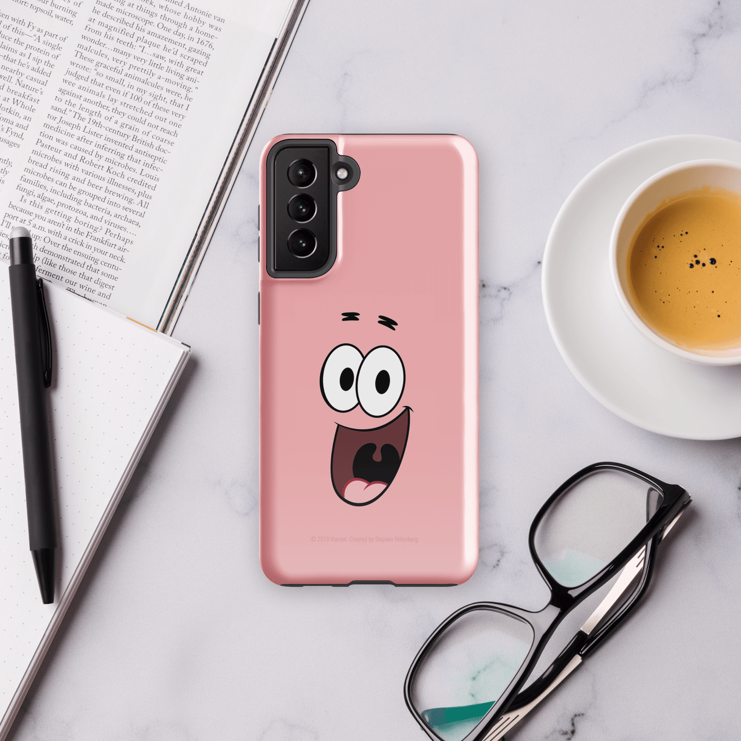 SpongeBob SquarePants Patrick Big Face Tough Phone Case - Samsung