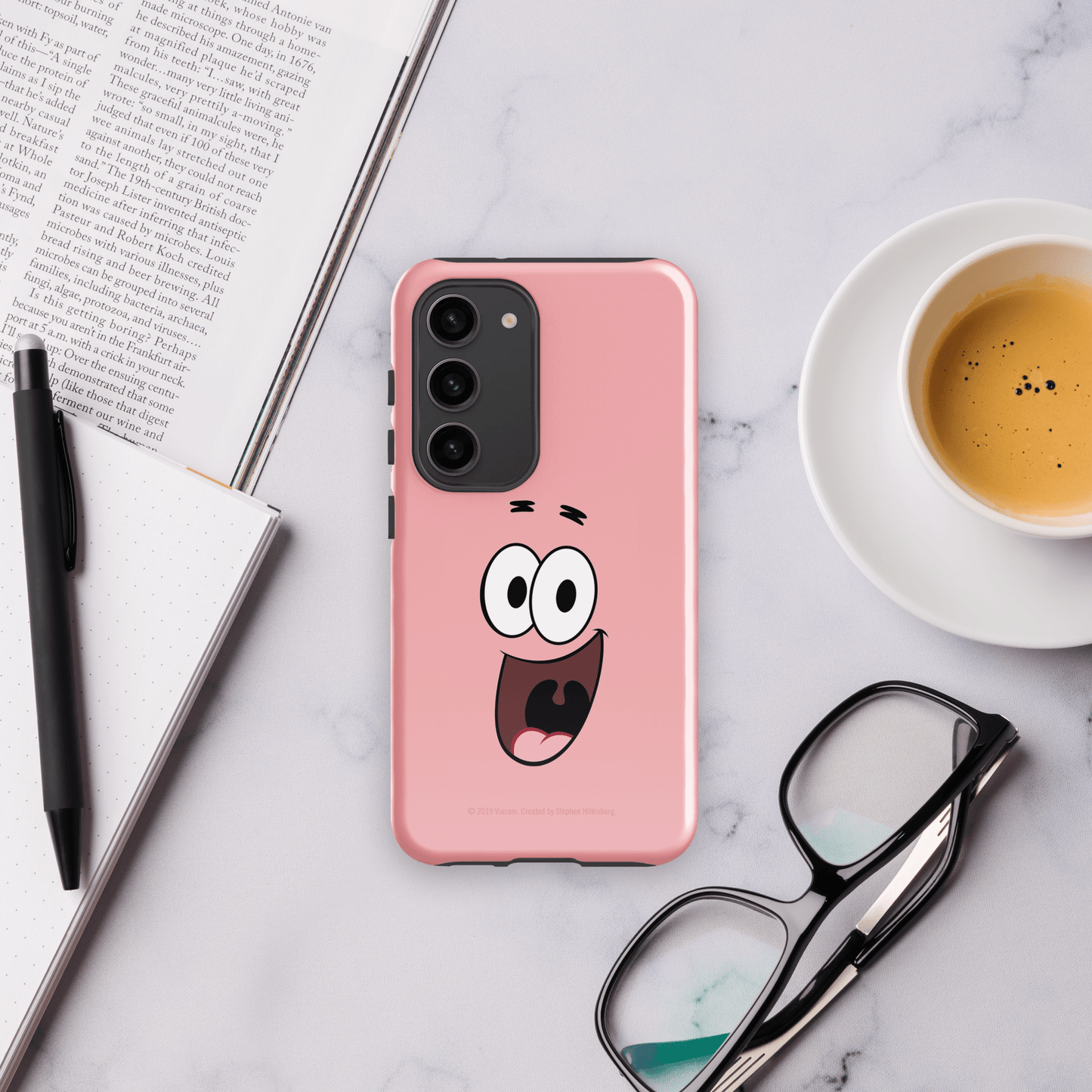 SpongeBob SquarePants Patrick Big Face Tough Phone Case - Samsung