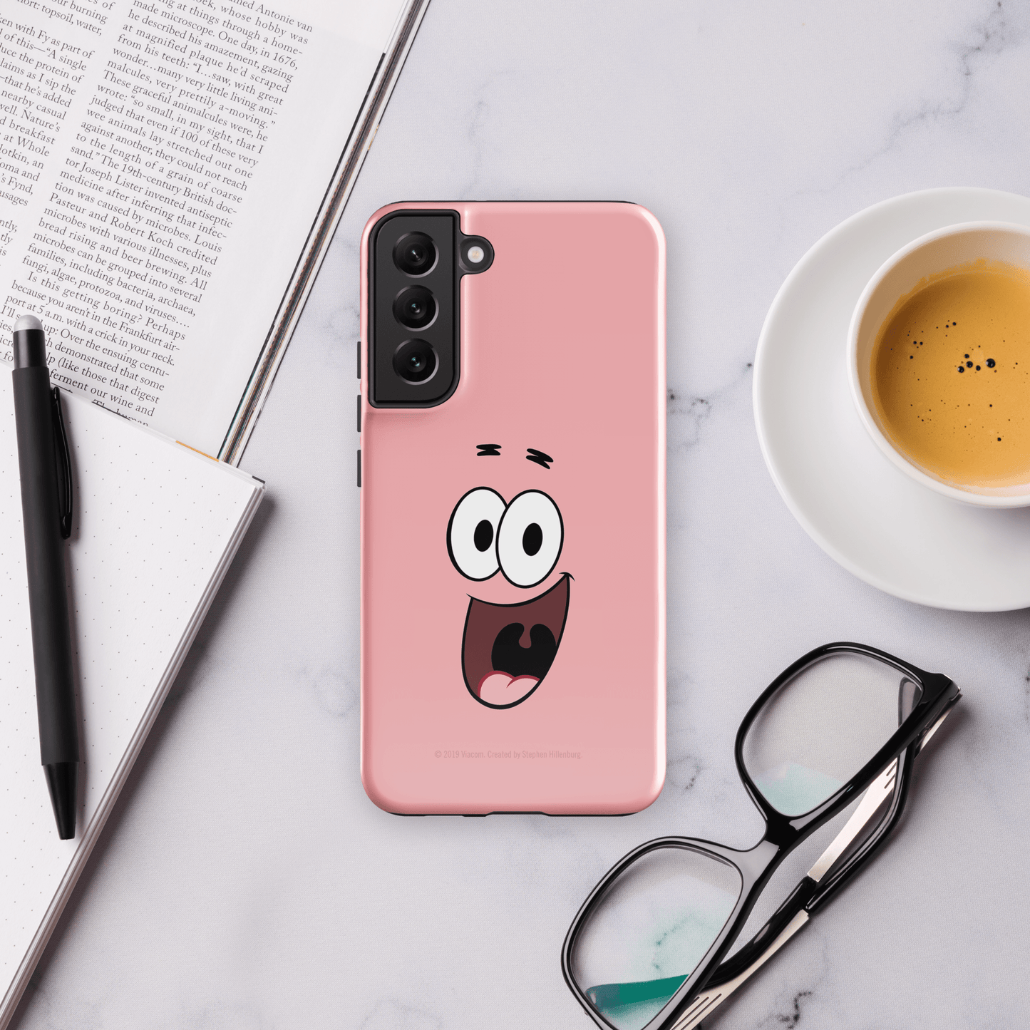 SpongeBob SquarePants Patrick Big Face Tough Phone Case - Samsung