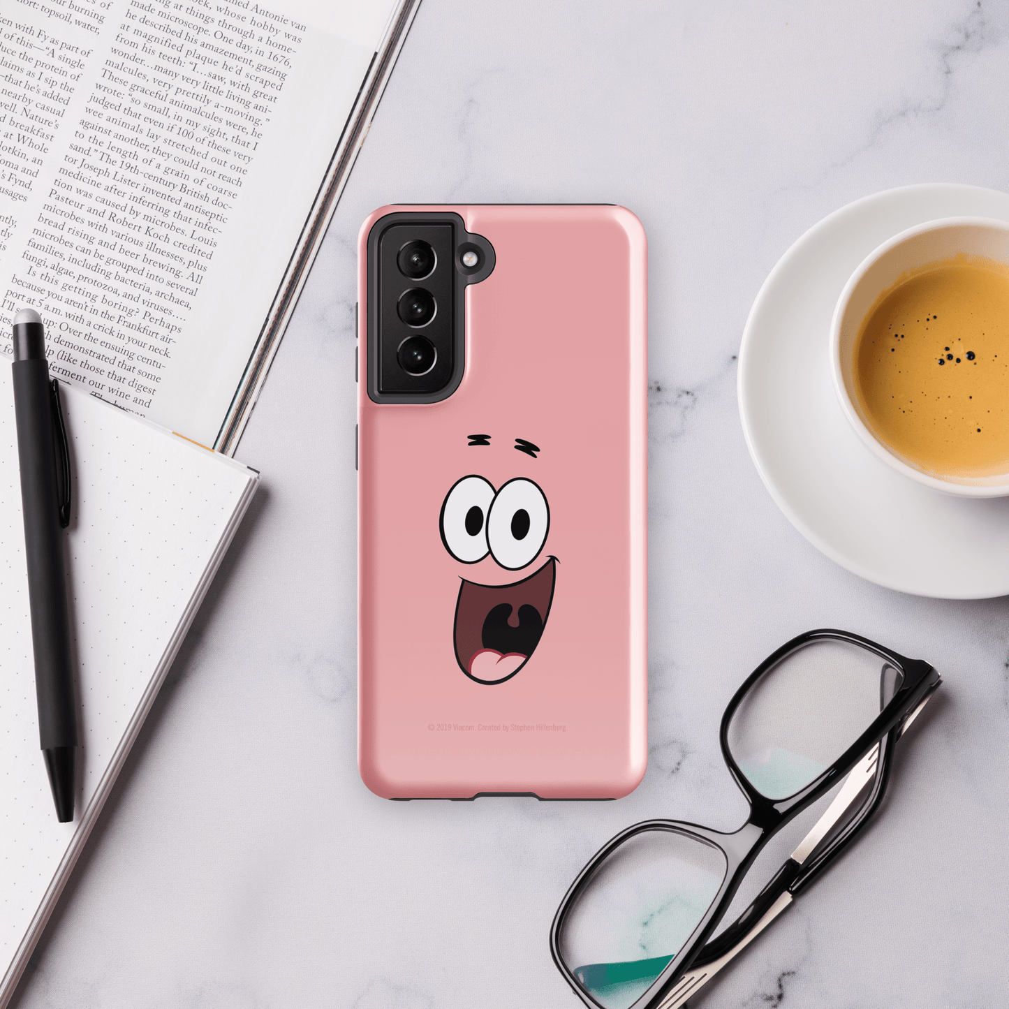 SpongeBob SquarePants Patrick Big Face Tough Phone Case - Samsung