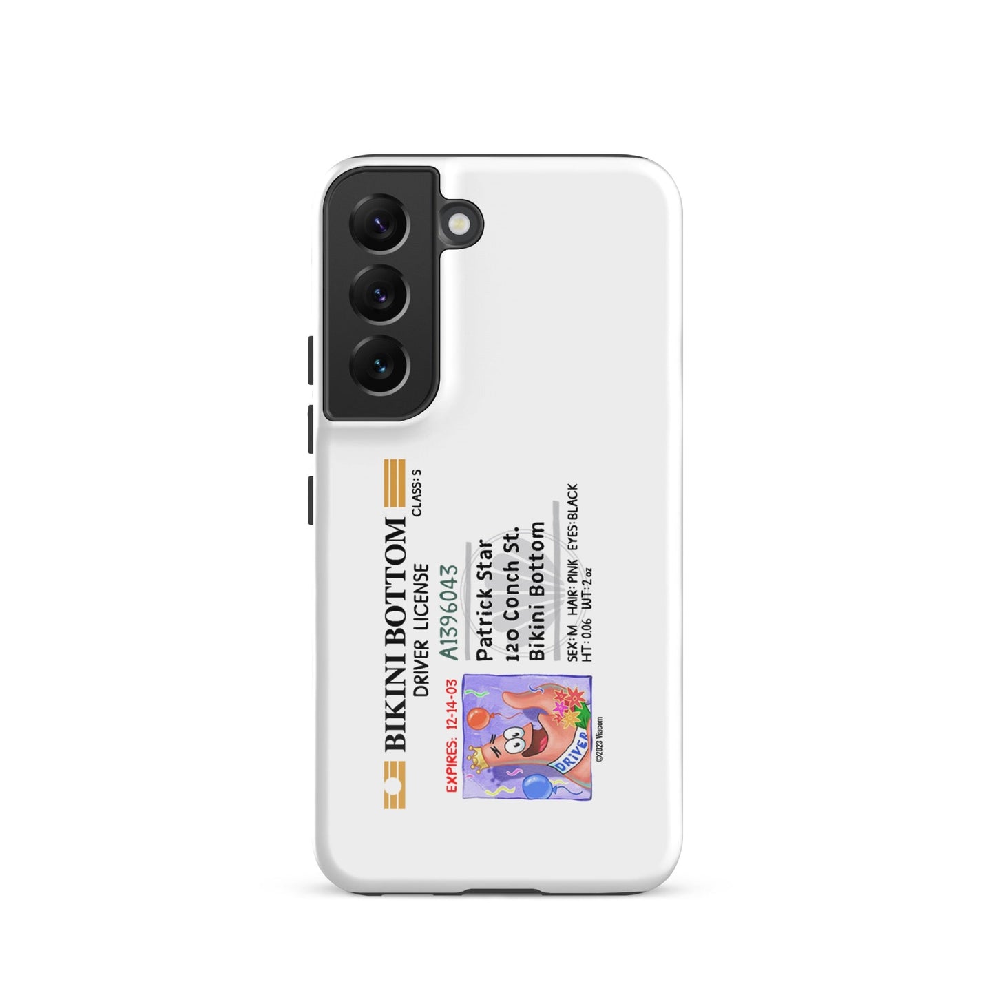 SpongeBob SquarePants Patrick Driver's License Tough Phone Case - Samsung