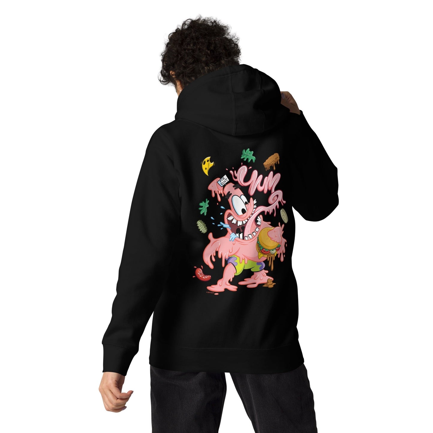 Spongebob Squarepants Patrick Krusty Pants Adult Hoodie