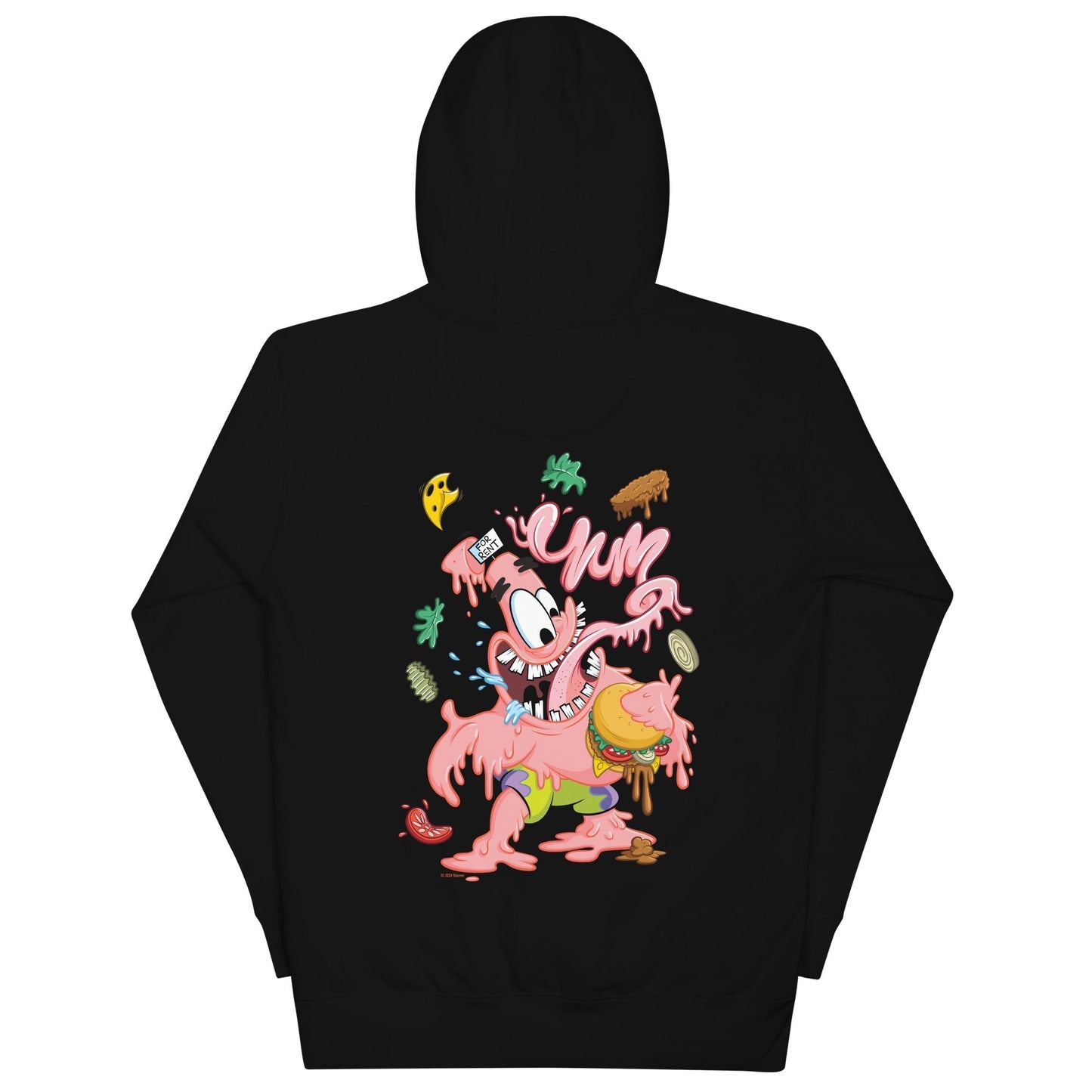 Spongebob Squarepants Patrick Krusty Pants Adult Hoodie