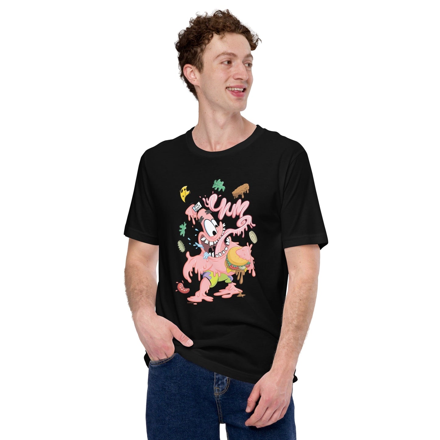 Spongebob Squarepants Patrick Krusty Pants Adult T-Shirt