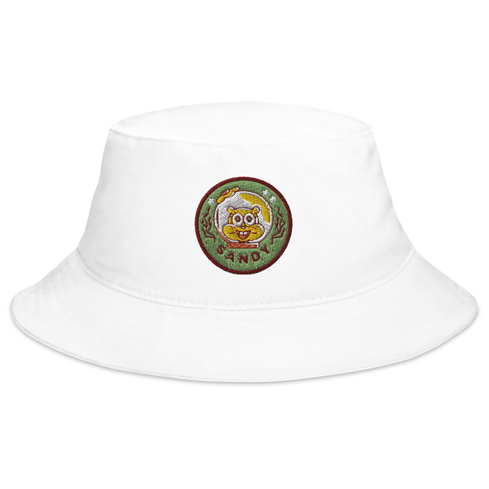 SpongeBob SquarePants Sponge on the Run Sandy Badge Flexfit Bucket Hat