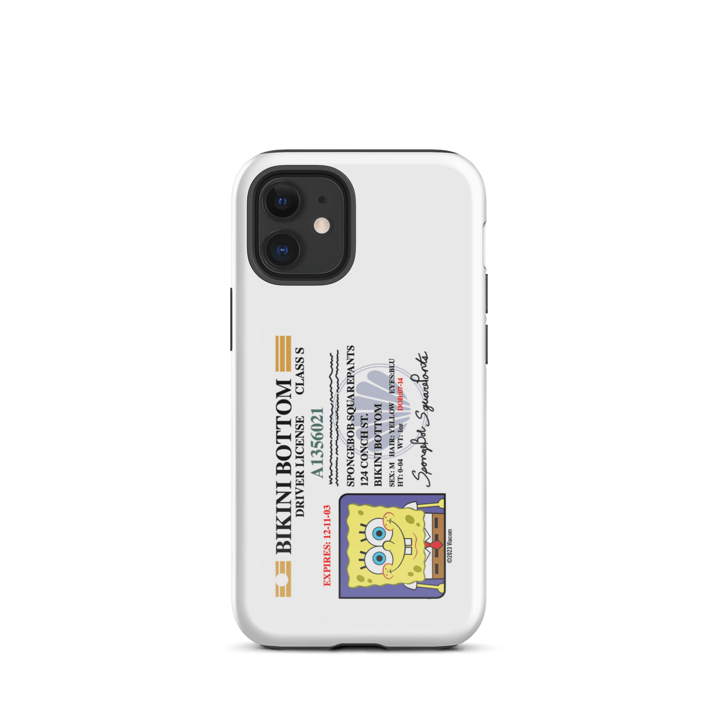 SpongeBob SquarePants SpongeBob Driver's License Tough Phone Case - iPhone