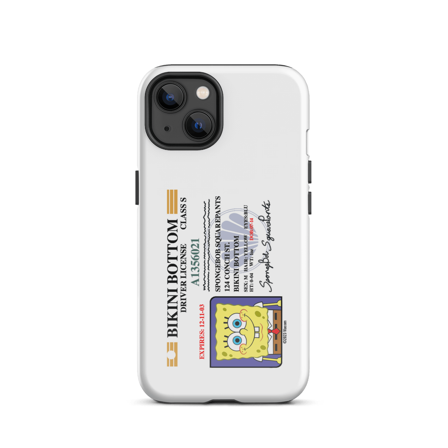 SpongeBob SquarePants SpongeBob Driver's License Tough Phone Case - iPhone