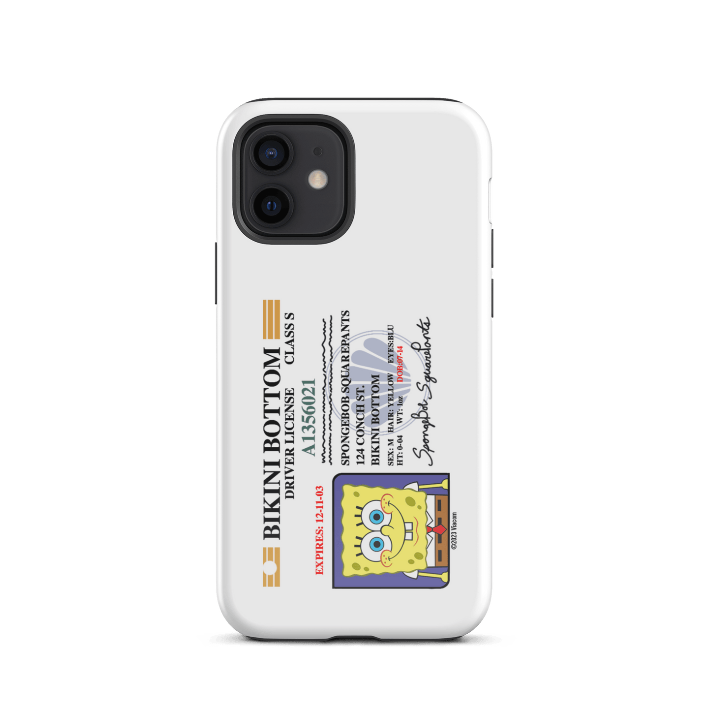 SpongeBob SquarePants SpongeBob Driver's License Tough Phone Case - iPhone