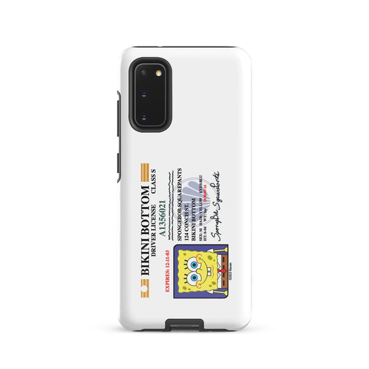 SpongeBob SquarePants SpongeBob Driver's License Tough Phone Case - Samsung