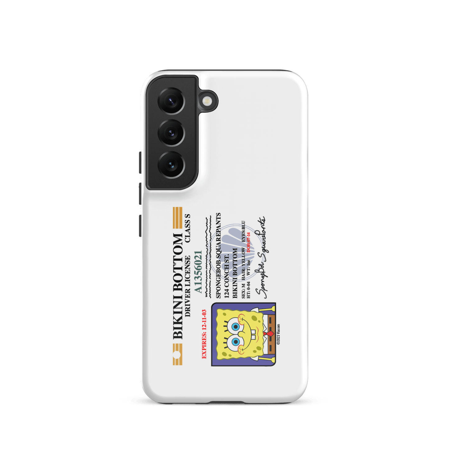 SpongeBob SquarePants SpongeBob Driver's License Tough Phone Case - Samsung