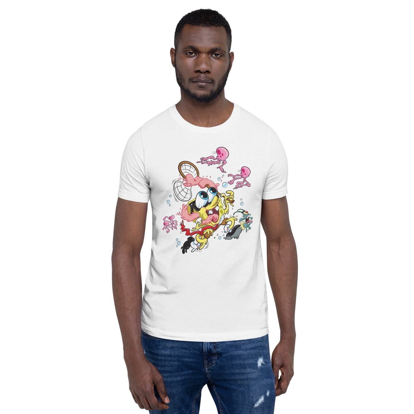 Spongebob Squarepants SpongeBob Krusty Pants Adult T-Shirt