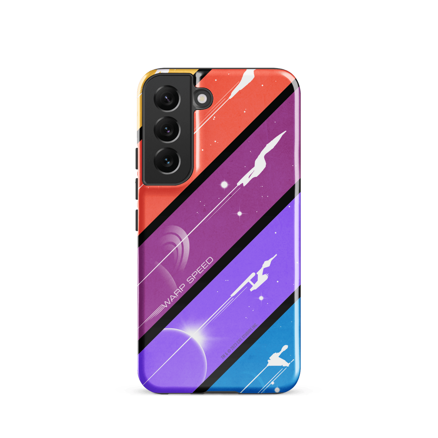 Star Trek Color Block Warp Speed Tough Phone Case - Samsung