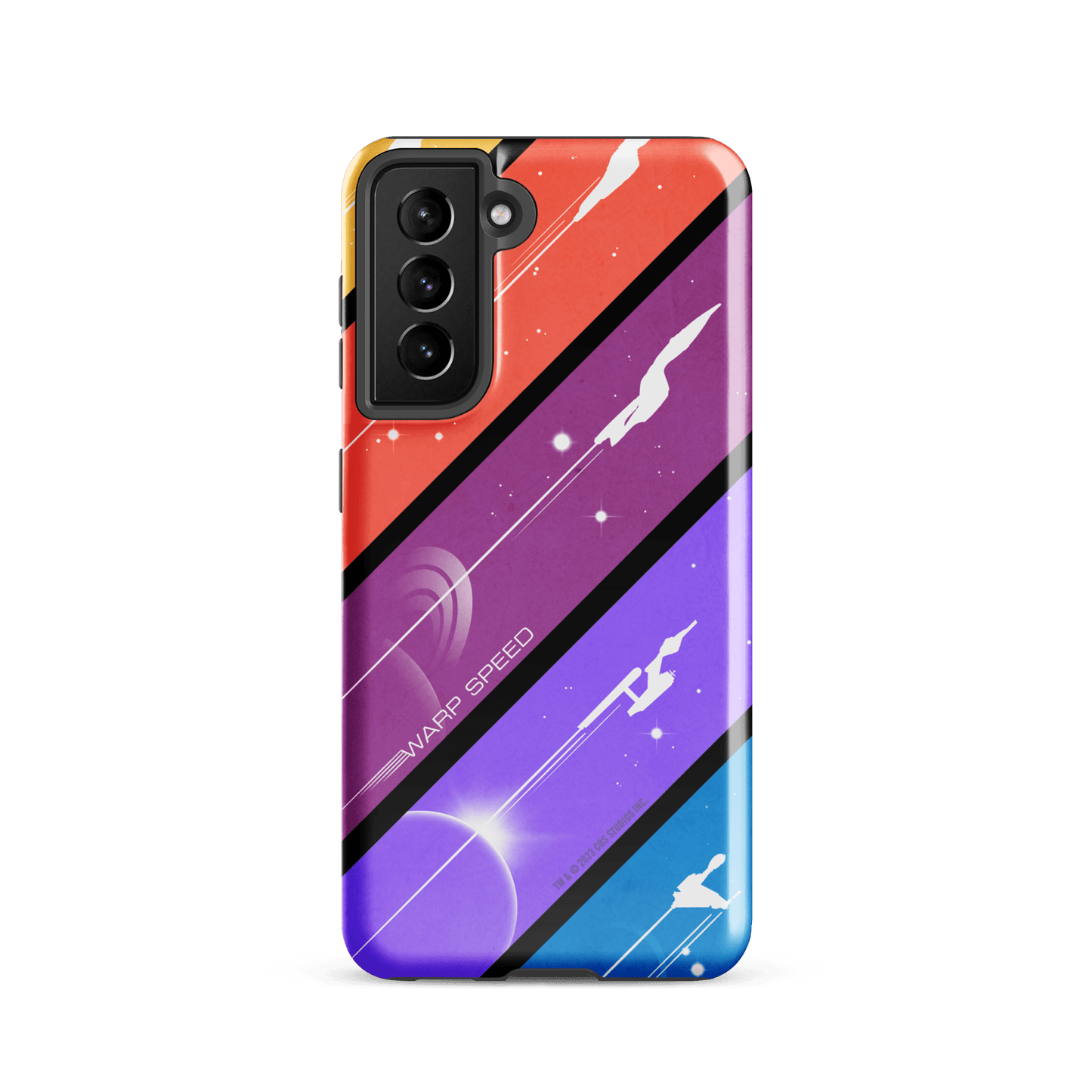 Star Trek Color Block Warp Speed Tough Phone Case - Samsung