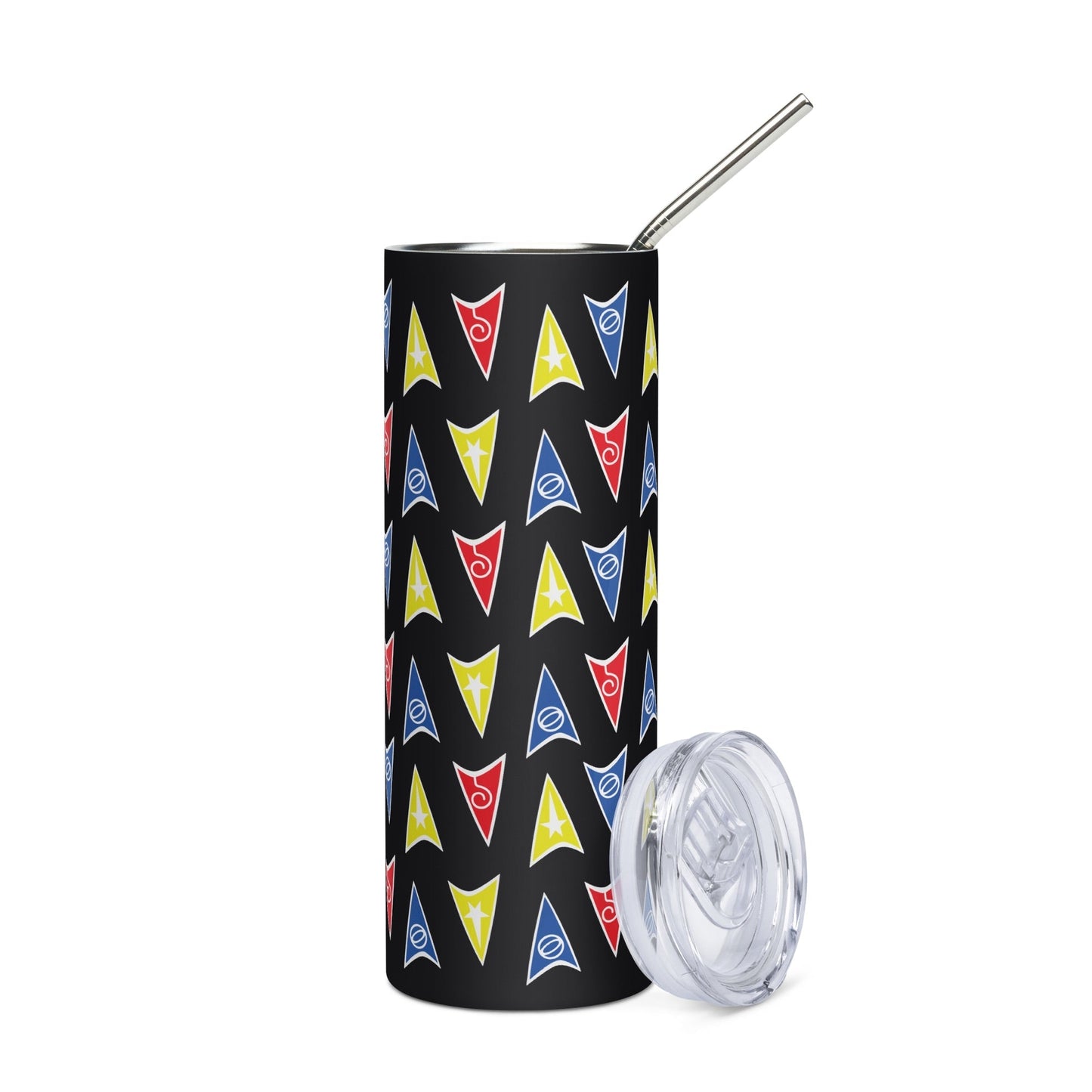 Star Trek Delta Stainless Steel Tumbler with Straw