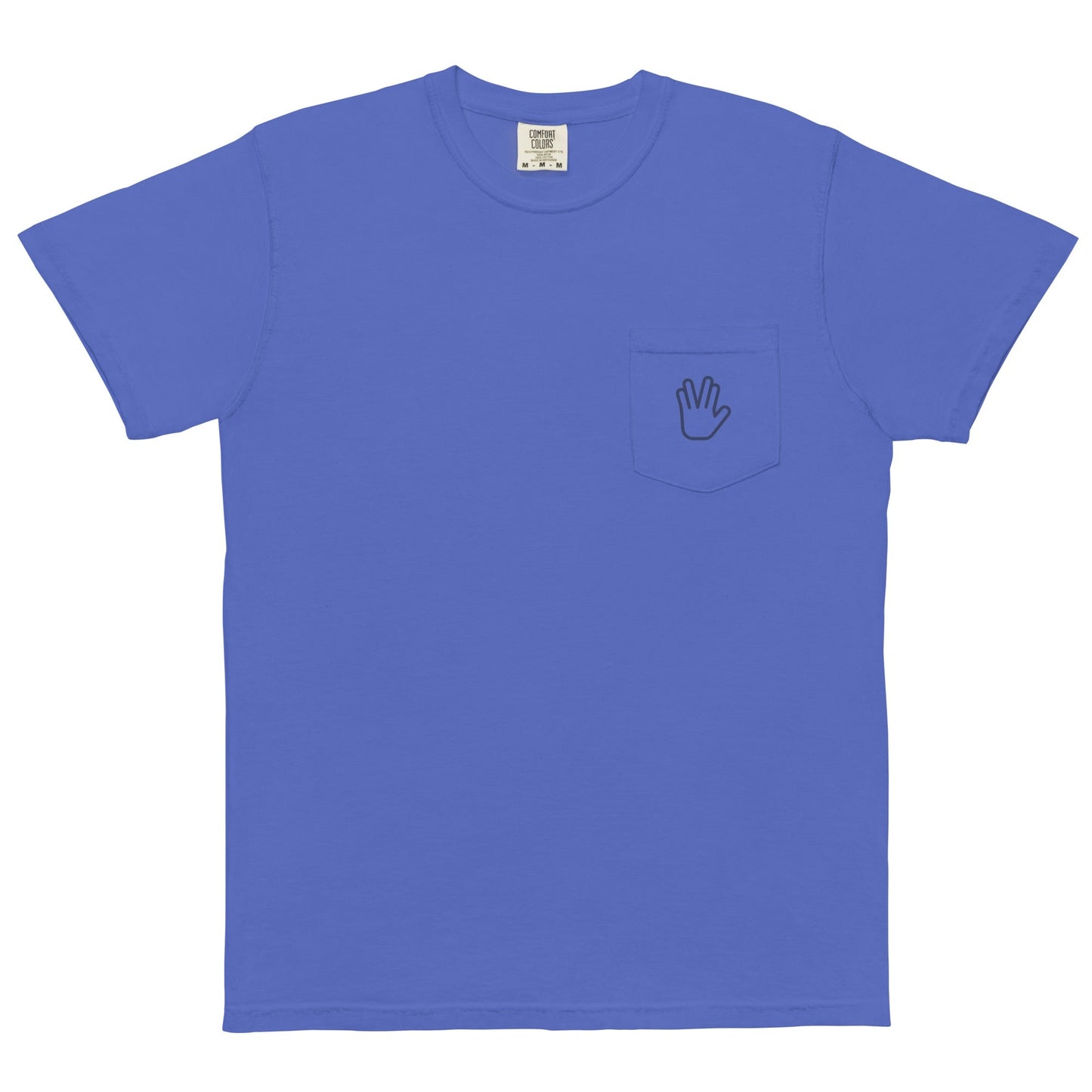 Star Trek Live Long And Prosper Comfort Colors Pocket T-Shirt