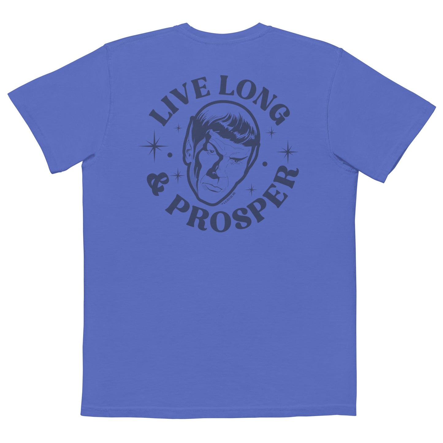 Star Trek Live Long And Prosper Comfort Colors Pocket T-Shirt