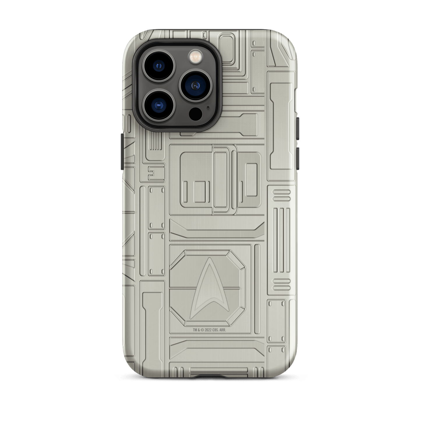 Star Trek: Lower Decks U.S.S Cerritos Tonal Pattern Tough Phone Case - iPhone