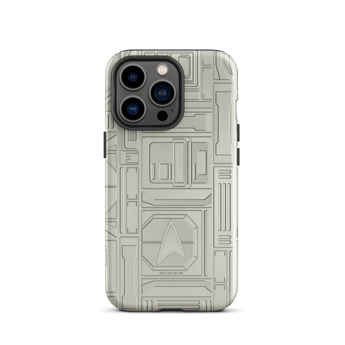 Star Trek: Lower Decks U.S.S Cerritos Tonal Pattern Tough Phone Case - iPhone