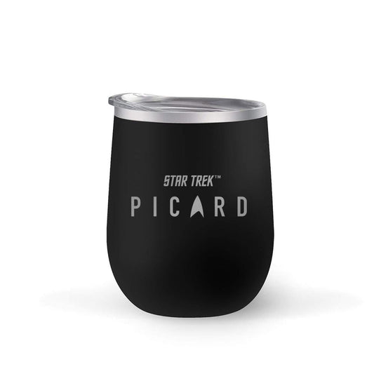 Star Trek: Picard Property of Personalized Double Sided 12 oz Stainless Steel Wine Tumbler