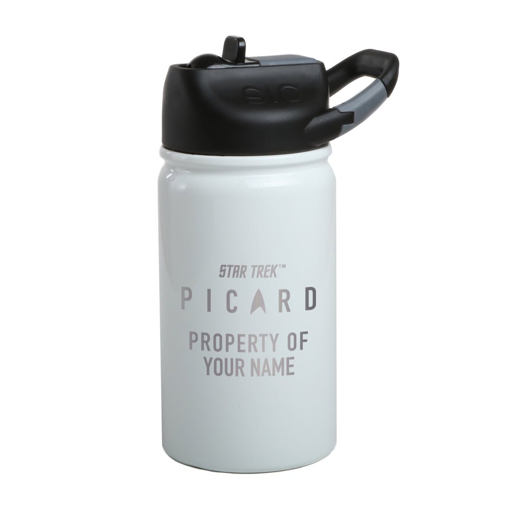 Star Trek: Picard Property Of Personalized Laser Engraved SIC Water Bottle