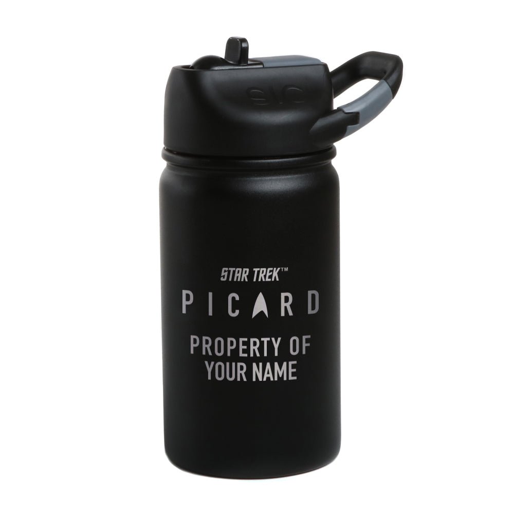 Star Trek: Picard Property Of Personalized Laser Engraved SIC Water Bottle