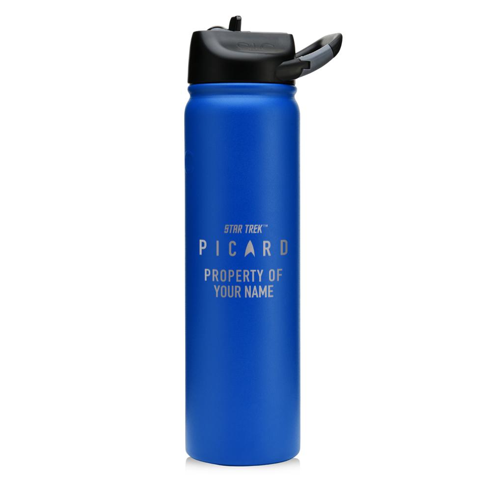 Star Trek: Picard Property Of Personalized Laser Engraved SIC Water Bottle