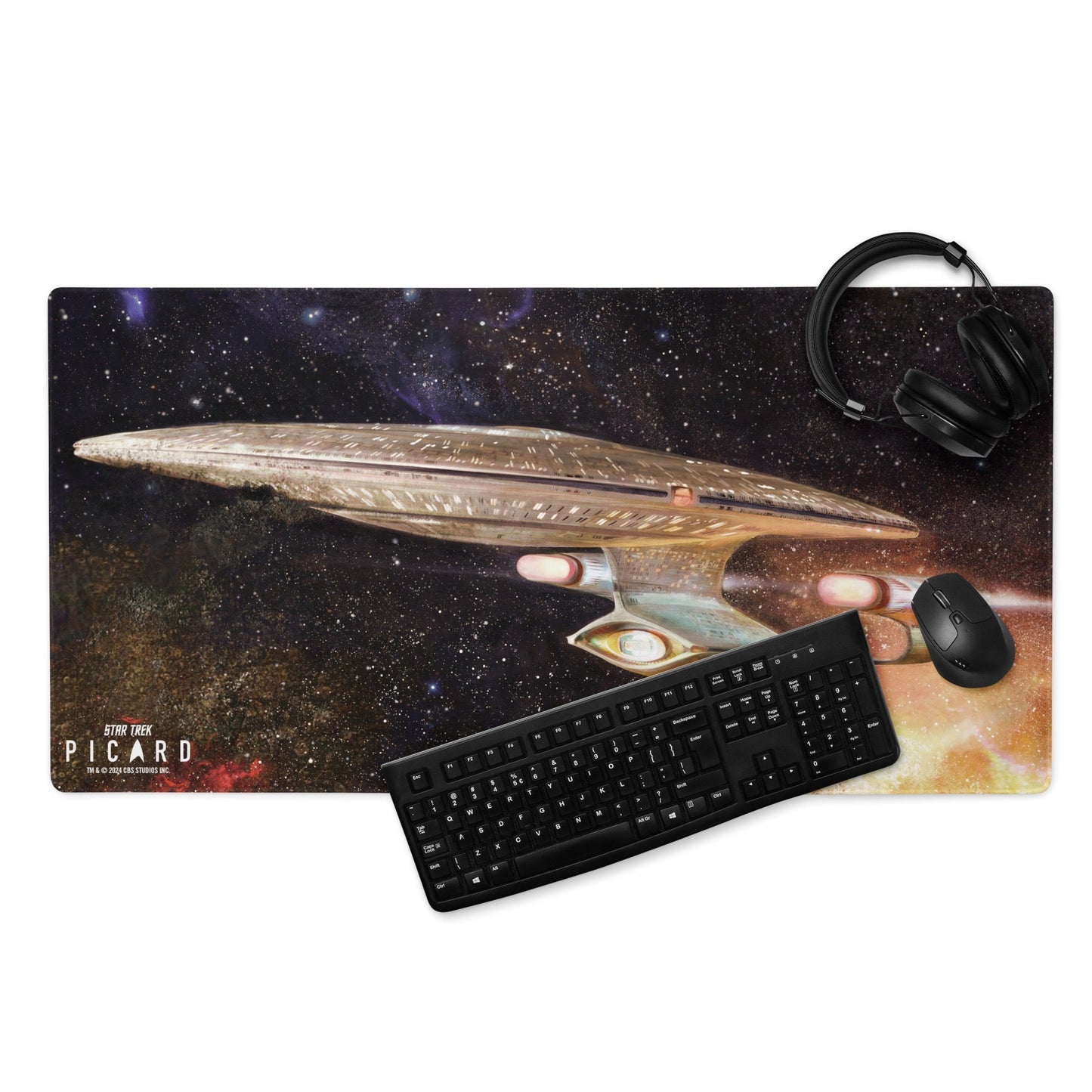 Star Trek: Picard U.S.S. Enterprise 1701-D  Desk Mat