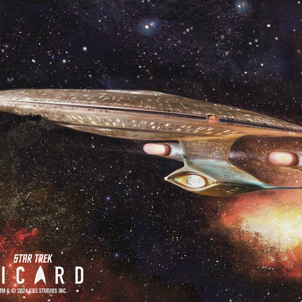 Star Trek: Picard U.S.S. Enterprise 1701-D Mouse Pad