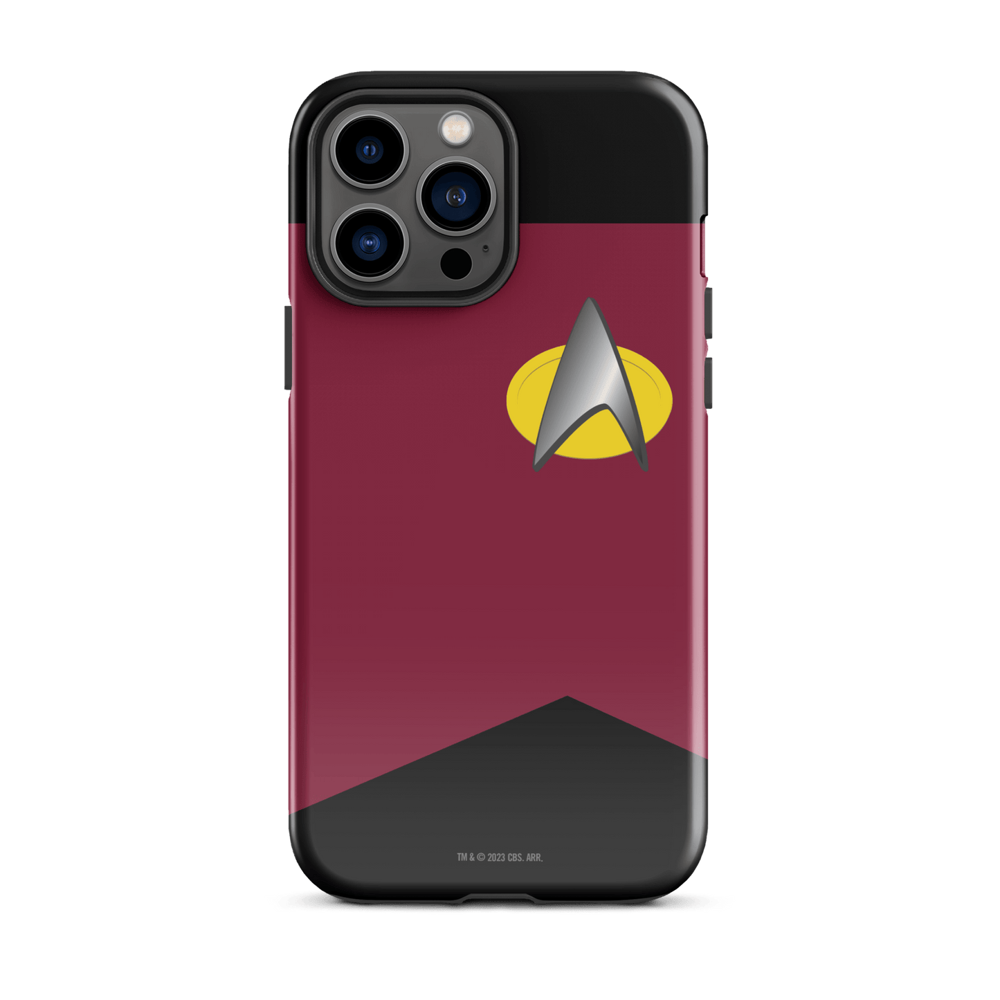 Star Trek: The Next Generation Command Uniform Tough Phone Case - iPhone