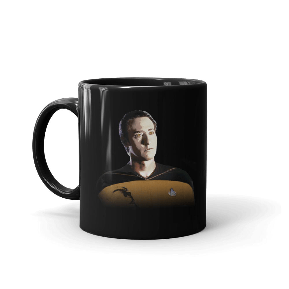 Star Trek: The Next Generation Data Parameters Black Mug