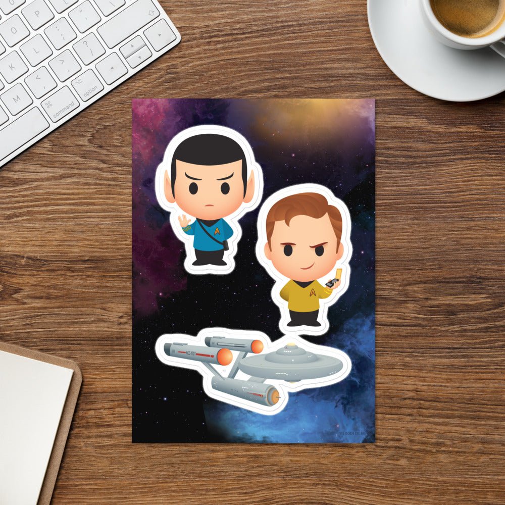 Star Trek: The Original Series Chibi Sticker Sheet